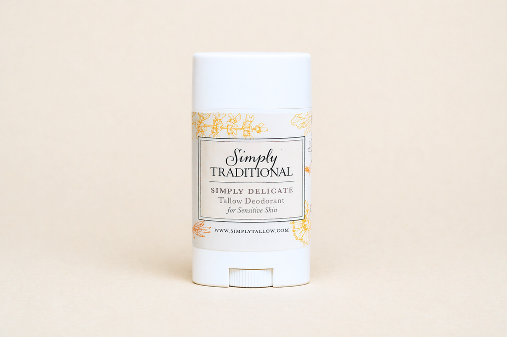 Simply Delicate Tallow Deodorant for Sensitive Skin