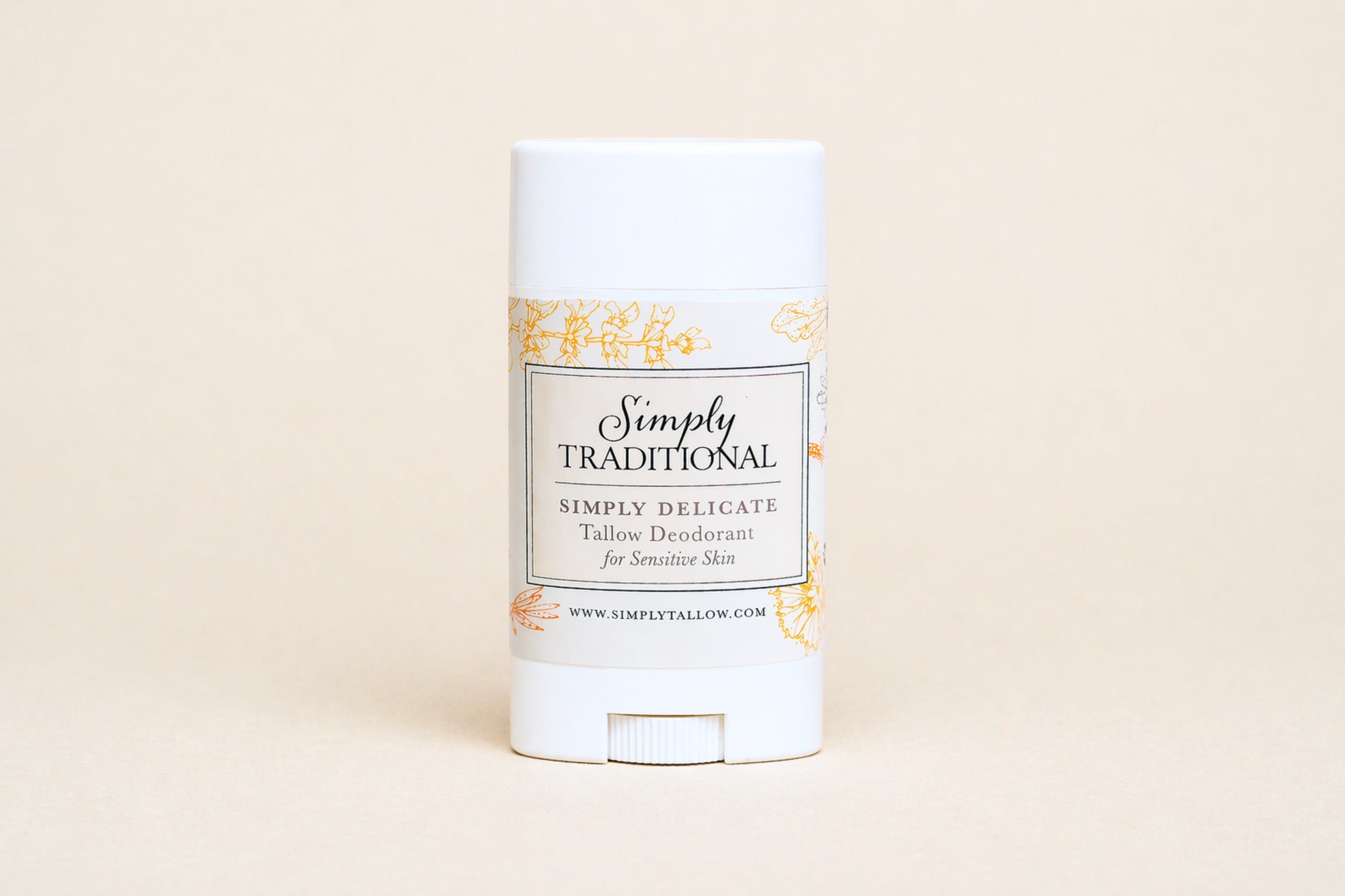 Simply Delicate Tallow Deodorant for Sensitive Skin